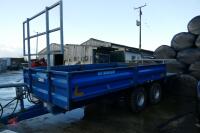 2018 M4 8T TWIN AXLE TIPPING TRAILER - 8