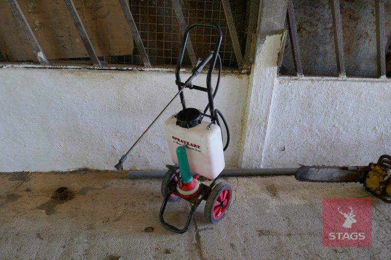 BEN ANDREWS WALKOVER SPRAYKART SPRAYER