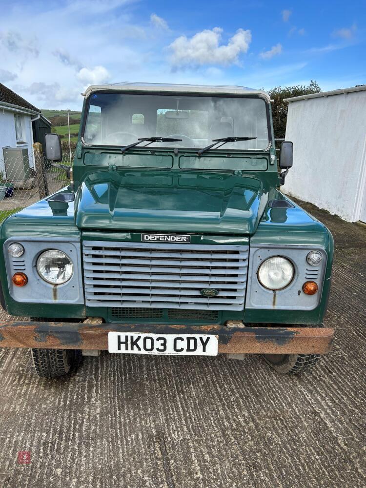 2003 LAND ROVER DEFENDER 90 TD5