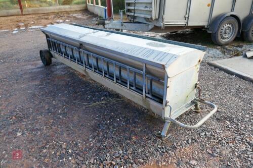 GALVANISED MOBILE LAMB CREEP FEEDER