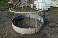 GALVANISED SHEEP ROUND FEEDER - 2