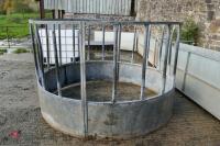 GALVANISED CATTLE ROUND FEEDER