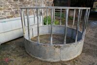 GALVANISED CATTLE ROUND FEEDER - 6