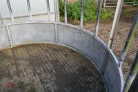 GALVANISED CATTLE ROUND FEEDER - 10