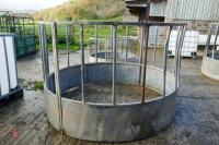 GALVANISED CATTLE ROUND FEEDER - 6