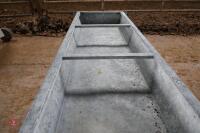 GALVANISED FREESTANDING CATTLE TROUGH - 3