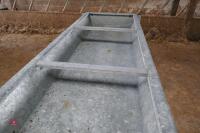 GALVANISED FREESTANDING CATTLE TROUGH - 6