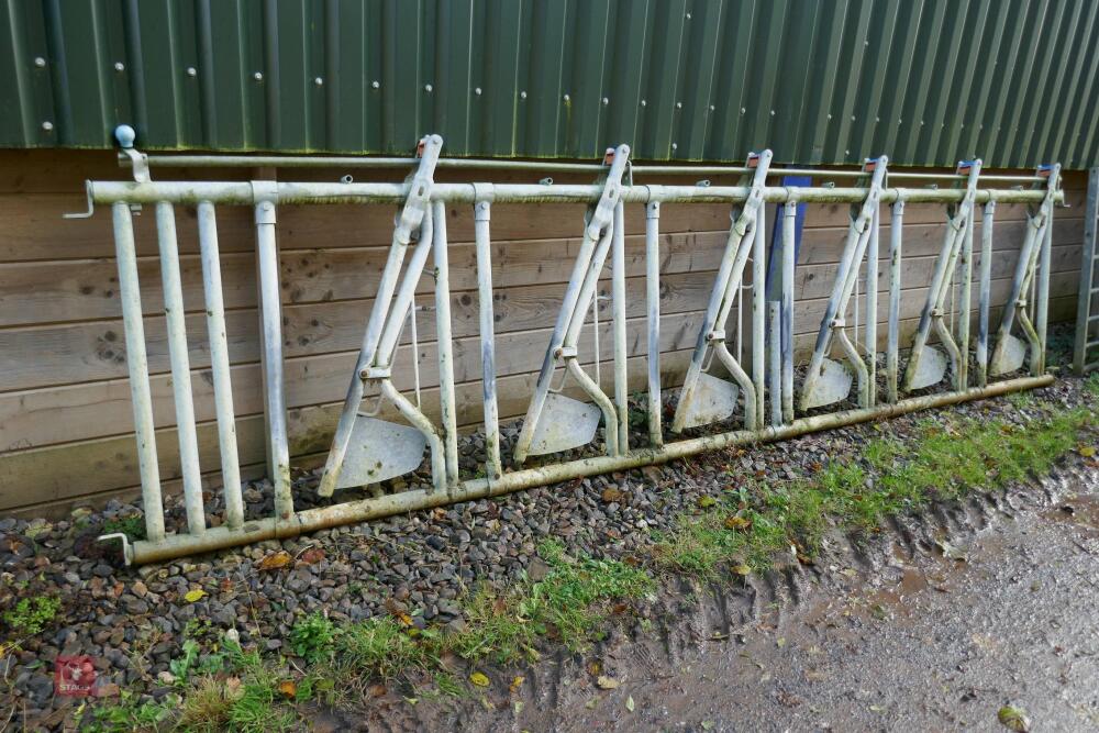 GALVANISED AGRITUBEL CATTLE FEED BARRIER