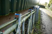 GALVANISED AGRITUBEL CATTLE FEED BARRIER - 9