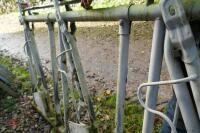 GALVANISED AGRITUBEL CATTLE FEED BARRIER - 13