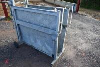 BATEMAN GALVANISED CALF DE-HORING CRATE - 9