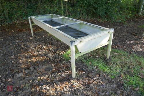 FREESTANDING CATTLE FEED TROUGH