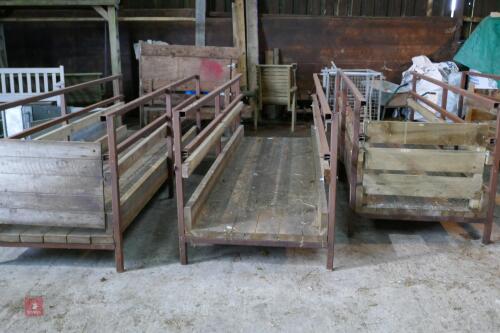 3 3M HOMEMADE WALK TROUGH SHEEP FEEDERS