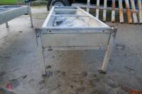 BATEMAN FREESTANDING CATTLE FEED TROUGH - 5