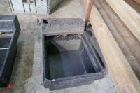 JFC PLASTIC SINGLE WATER TROUGH - 4