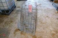 5 WIRE METAL SHEEP HAY RACKS - 5