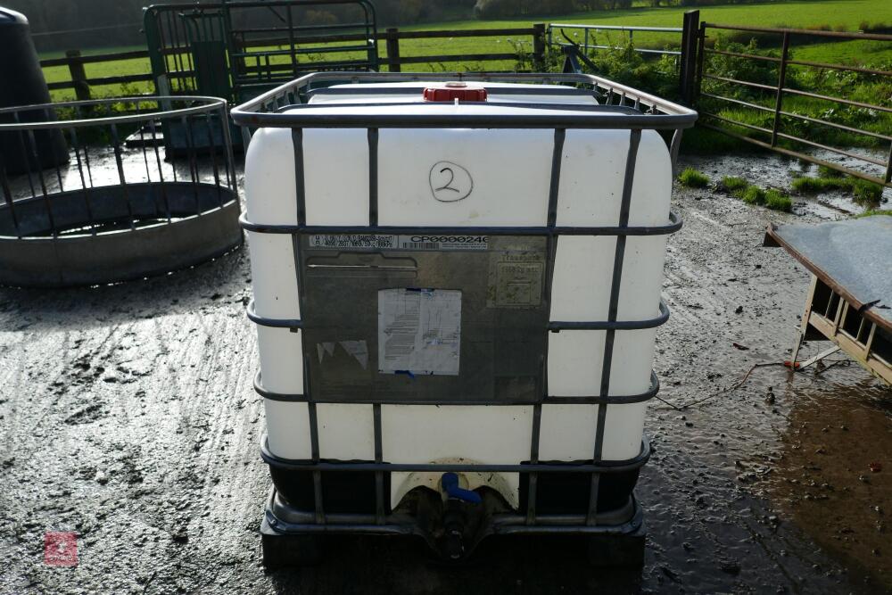 IBC PLASTIC TANK