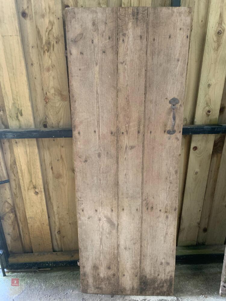 ANTIQUE LEDGED DOOR