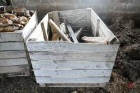 3 LARGE POTATO BOXES C/W TIMBER - 4