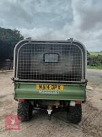 2014 KAWASAKI 4010 MULE 4WD UTV - 4