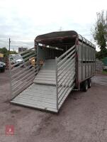 IFOR WILLIAMS DP120 LIVESTOCK TRAILER - 8