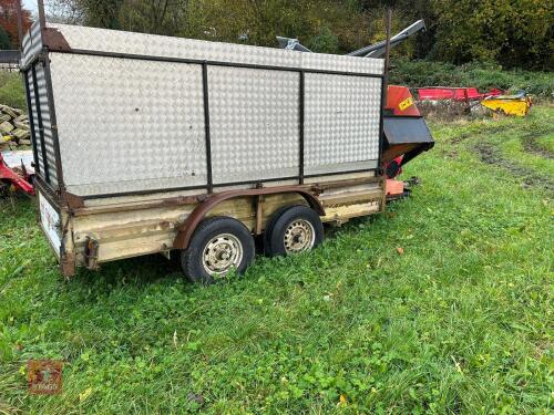 TWIN AXLE CHIPPER TRAILER