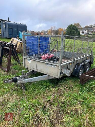 IFOR WILLIAMS GD105 CAGE TRAILER