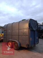 TWIN AXLE HORSE BOX TRAILER - 2