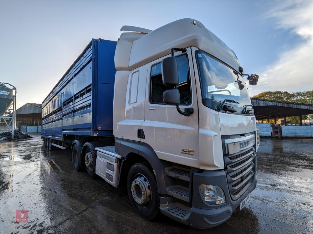 2016 DAF 6X2 EURO 6 TRACTOR UNIT