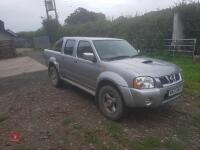 2003 NISSAN NAVARA D22 DI 2.5 TRUCK - 2