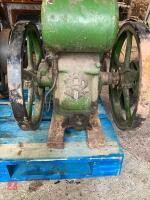 RUSTON & HORNSEY STATIONARY ENGINE