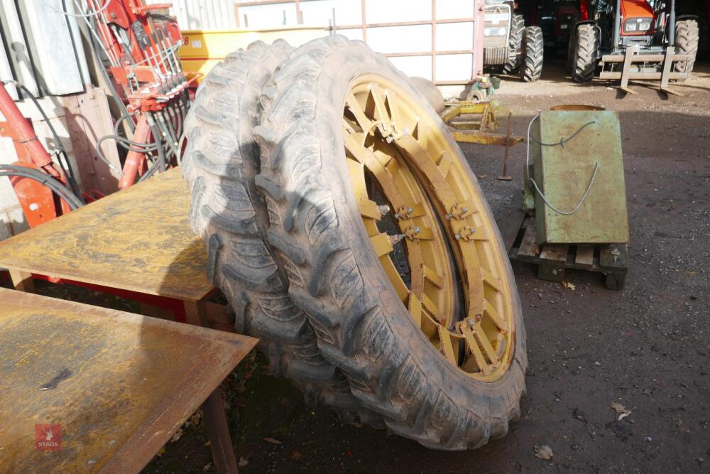 PAIR OF 230/95 R48 ROW CROP TYRES