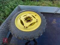 JOHN DEERE ROW CROP WHEELS - 6