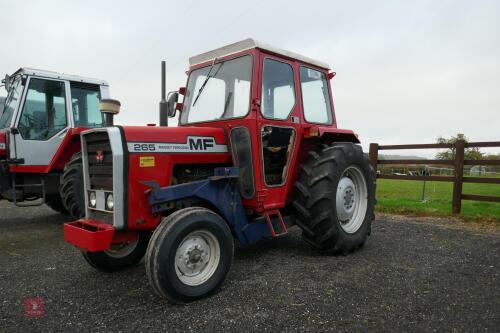 1981 MASSEY FERGUSON 265 2WD TRACTOR