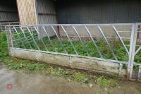 14'2'' CATTLE FEED BARRIER