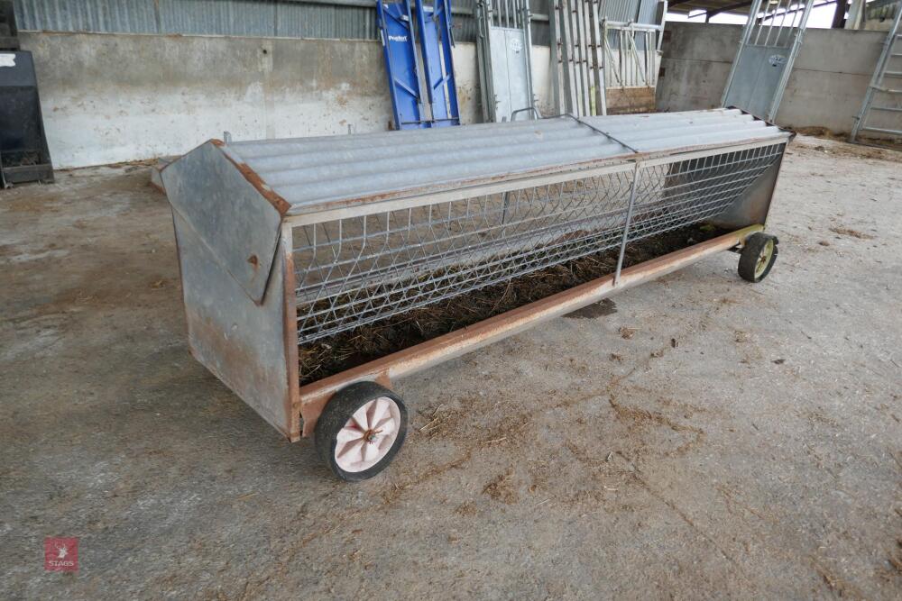 MOBILE SHEEP HAY FEED RACK