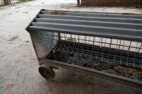 MOBILE SHEEP HAY FEED RACK - 7