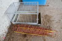 GALVANISED MESH CHICKEN CRATE - 3