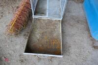 GALVANISED MESH CHICKEN CRATE - 6