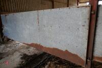 14' 7'' GALVANISED SHEETED DOOR - 14