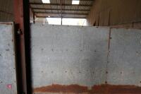 14' 7'' GALVANISED SHEETED DOOR - 2