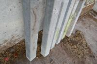 6 X 6'10'' SQUARE GATE POSTS - 7