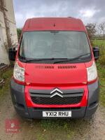 2012 CITROEN RELAY ENTERPRISE VAN - 3