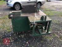 3 POINT LINKAGE PTO SAW BENCH - 4