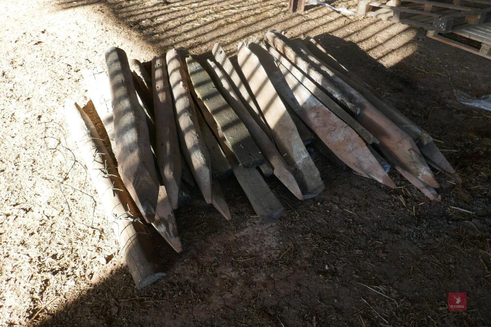 APPROX 25 STAKES/LENGTHS OF TIMBER