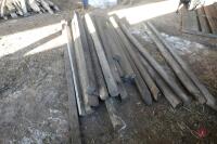 APPROX 25 STAKES/LENGTHS OF TIMBER - 3