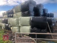 50 WRAPPED SQUARE BALES OF SILAGE(BIDS PER BALE) - 2