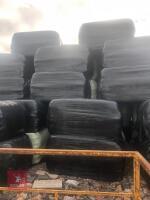 50 WRAPPED SQUARE BALES OF SILAGE(BIDS PER BALE) - 3