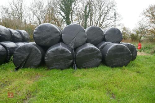 32 ROUND BALES OF SILAGE (BIDS PER BALE)