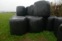 40 ROUND BALES OF WRAPPED HAY(BIDS PER BALE) - 3